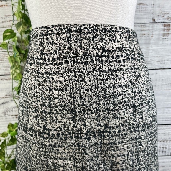 Mynt1792 Skirt Plus size 26W Black Pink Animal Print Straight Knee Career Zipper - Picture 6 of 15